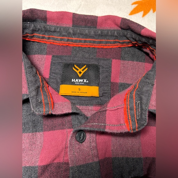 Hawx Work Gear Long Sleeve Shirt Men’s Small - Picture 3 of 9
